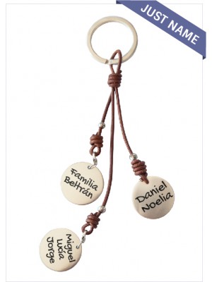 BROC LLAVERO KNOT PERSONALIZACIÓN JUST NAMES 